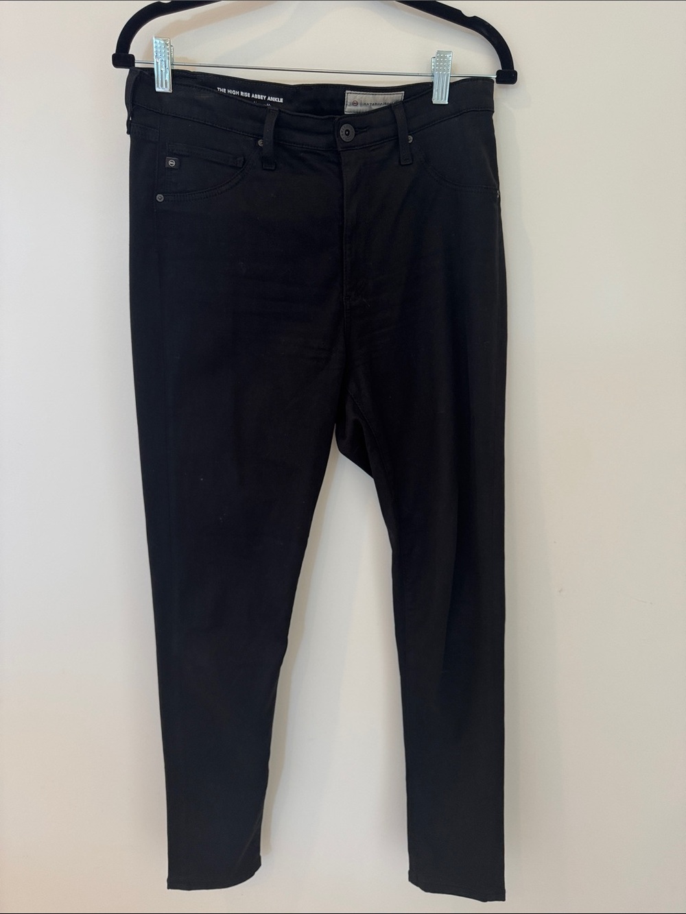 AG Adriano Goldschmied Women's Skinny Pants Jeans - Black soft 29
